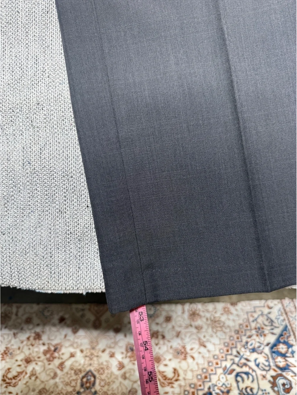 Haggar E10 Gray Straight Fit Dress Pants Men's 42x32